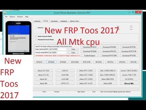 all mtk frp scatter file remove frp